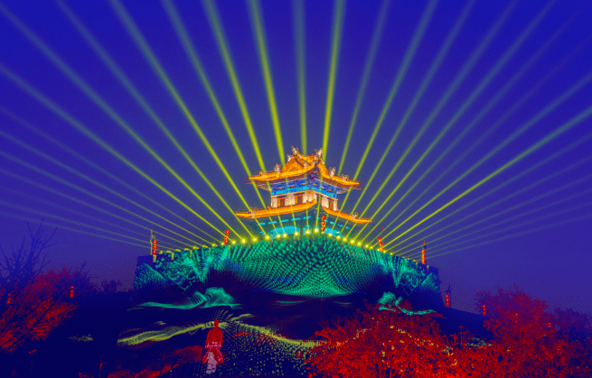 真激光绽放中国年，中科极光以硬科技助力多个城市扮靓兔年新春