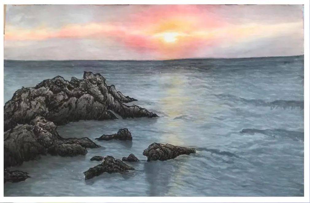 新年特刊·2023最具收藏价值及升值潜力书画家 阎淑琴_绘画_作品_大海