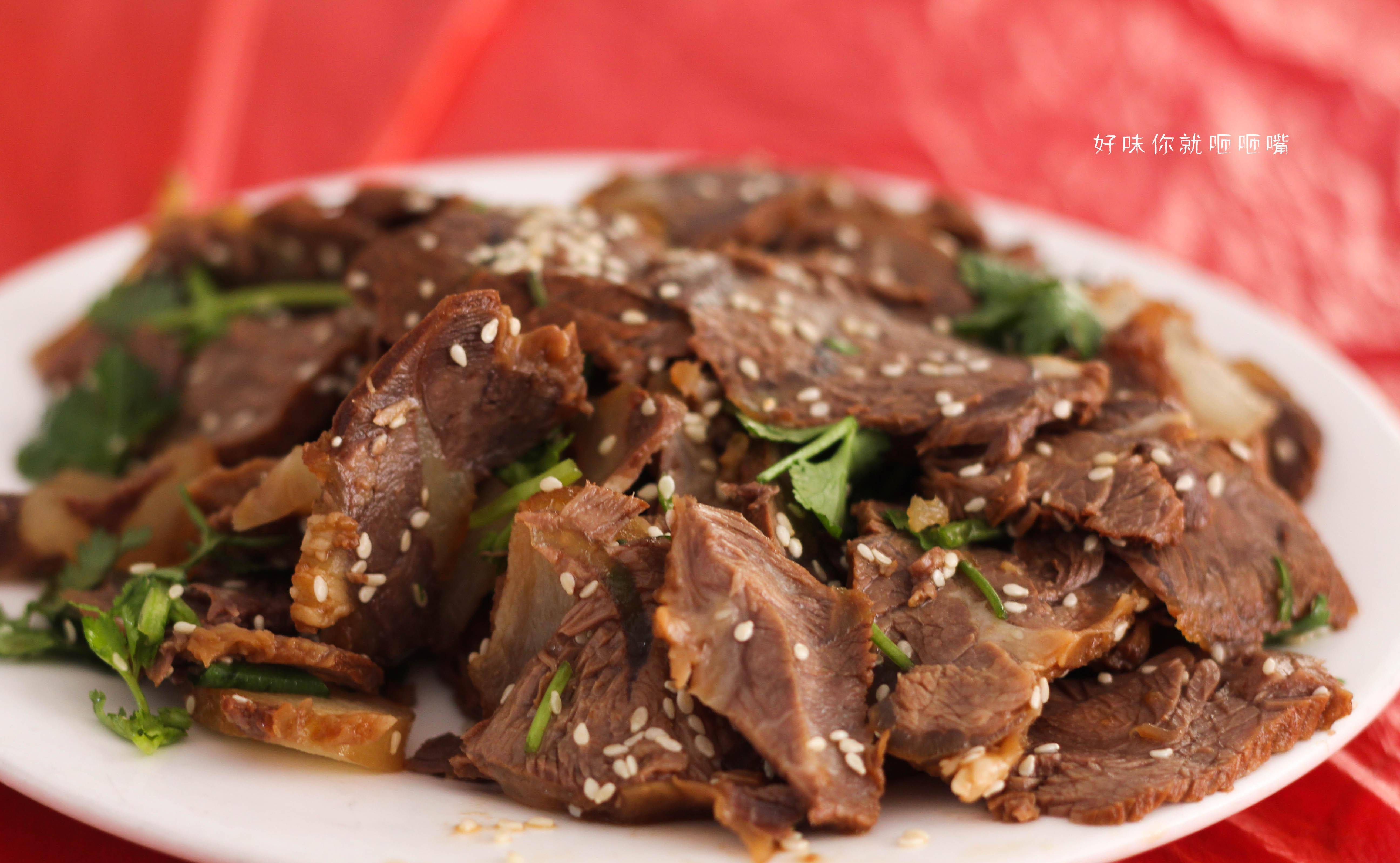 香水牛肉谁能想到,牛肉也是凉菜中的一员呢?