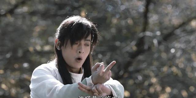 段誉见到王语嫣后尿裤子,白澍将世子演成了痴汉,毁完吴邪毁段誉_演技