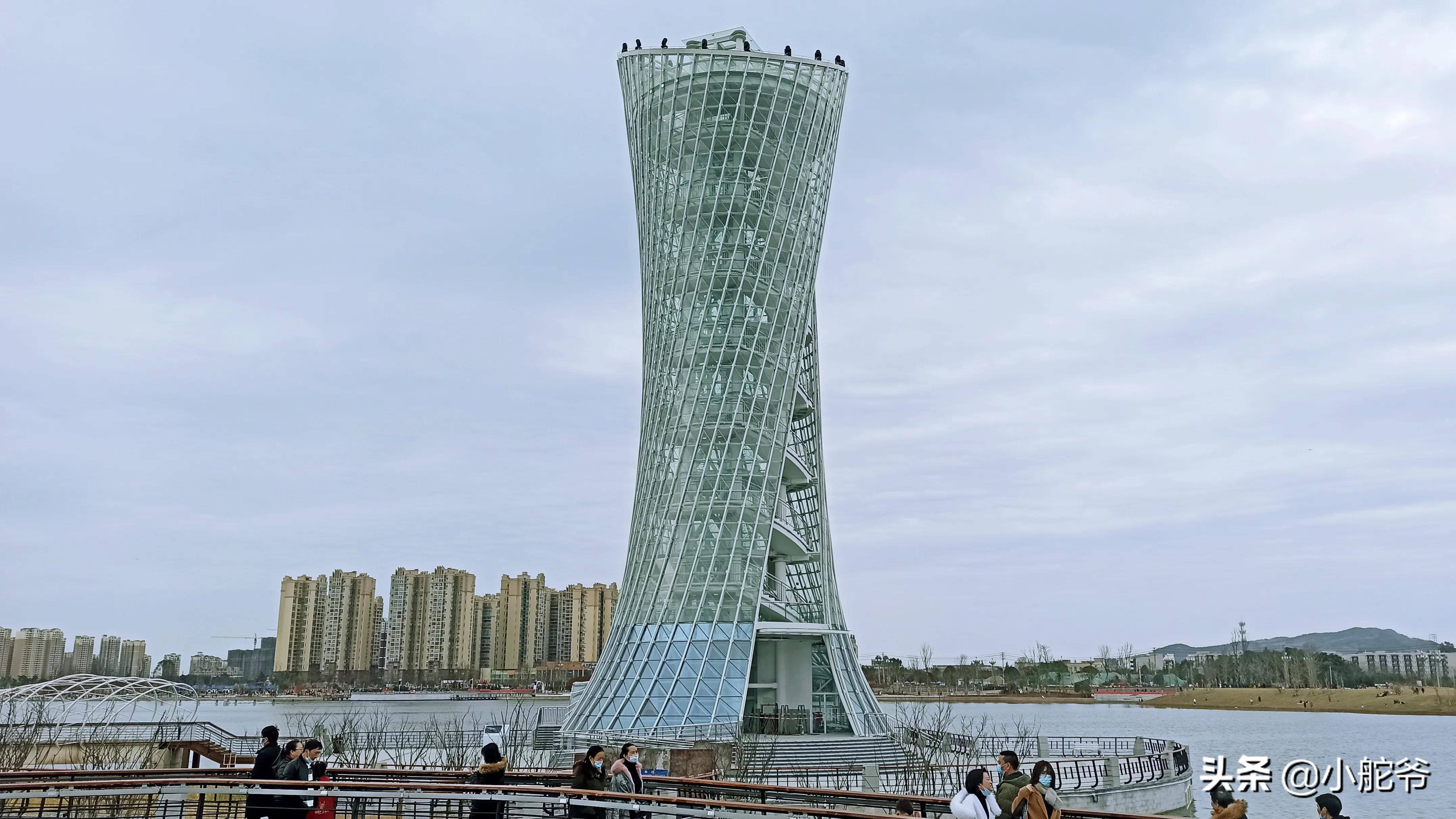 成都金堂来宝沱公园-水域沙滩,春风拂面_望丛楼_栈道_亲水