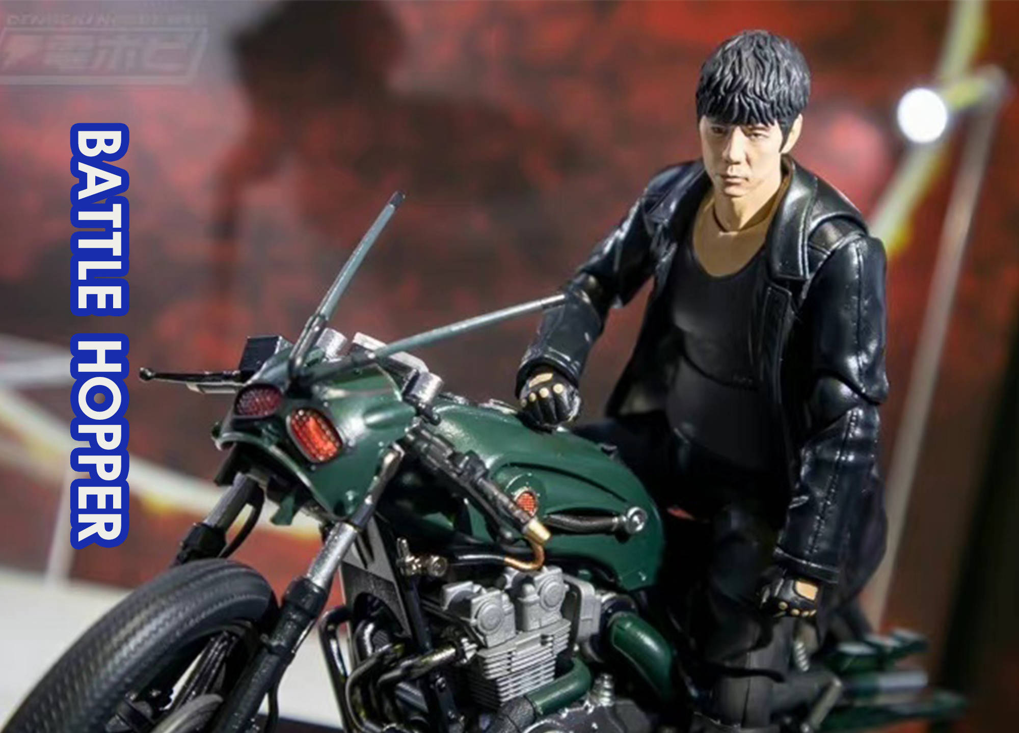 这是出自《假面骑士black sun》中,男主南光太郎驾驶的摩托车.