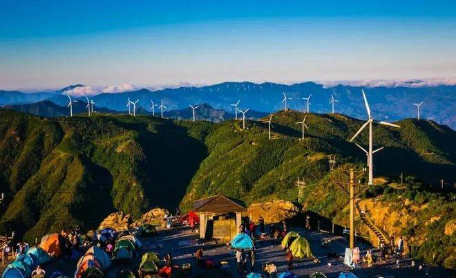 括苍山是浙江名山之一,有"小九寨沟"之美称_九台_临海市_主峰