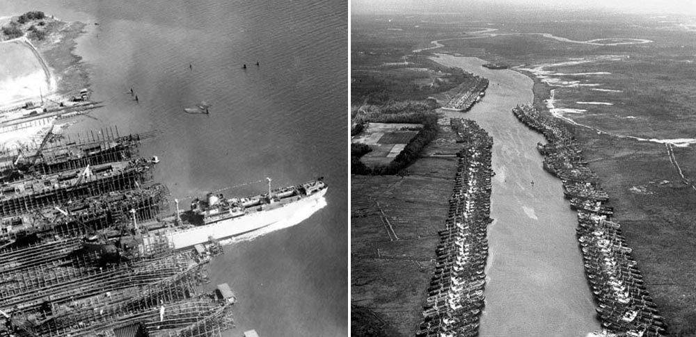 80年前 第一批"自由轮"下水 数量最多的海轮 二战胜利无名英雄_美国