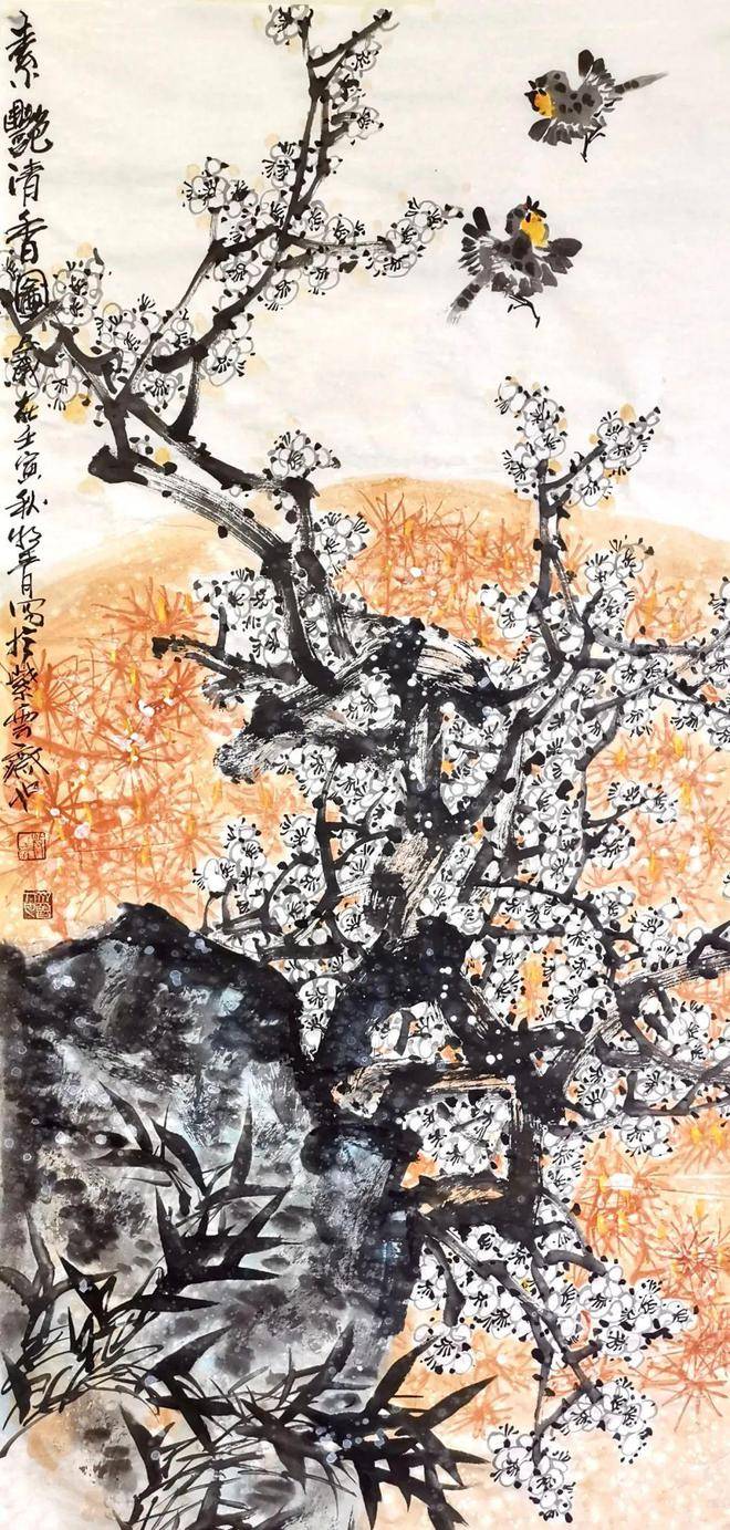 长沙市花鸟画家协会·与物为春--2023迎春网络邀请展_湖南_天津_陕西