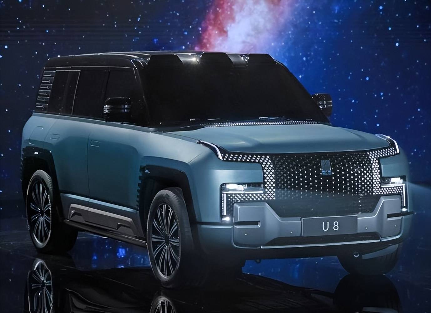 水陆两栖/原地掉头,7座布局 比亚迪仰望u8实车曝光 上海车展亮相_搜狐
