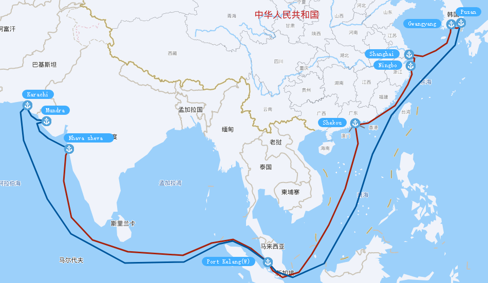 航线快讯 2月底tsl将加入这条长锦