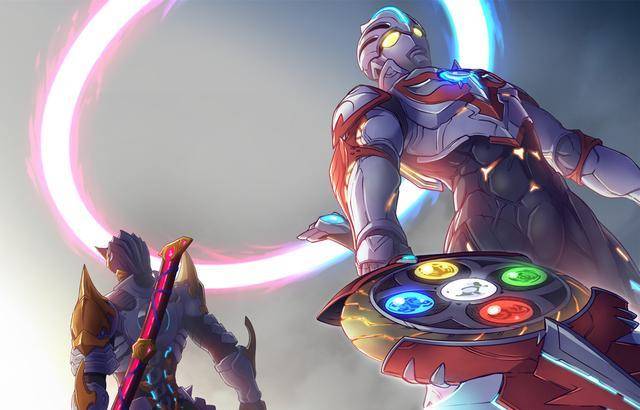 黑田朝生绘制欧布奥特曼:伽古拉杰庞顿形态登场,三重