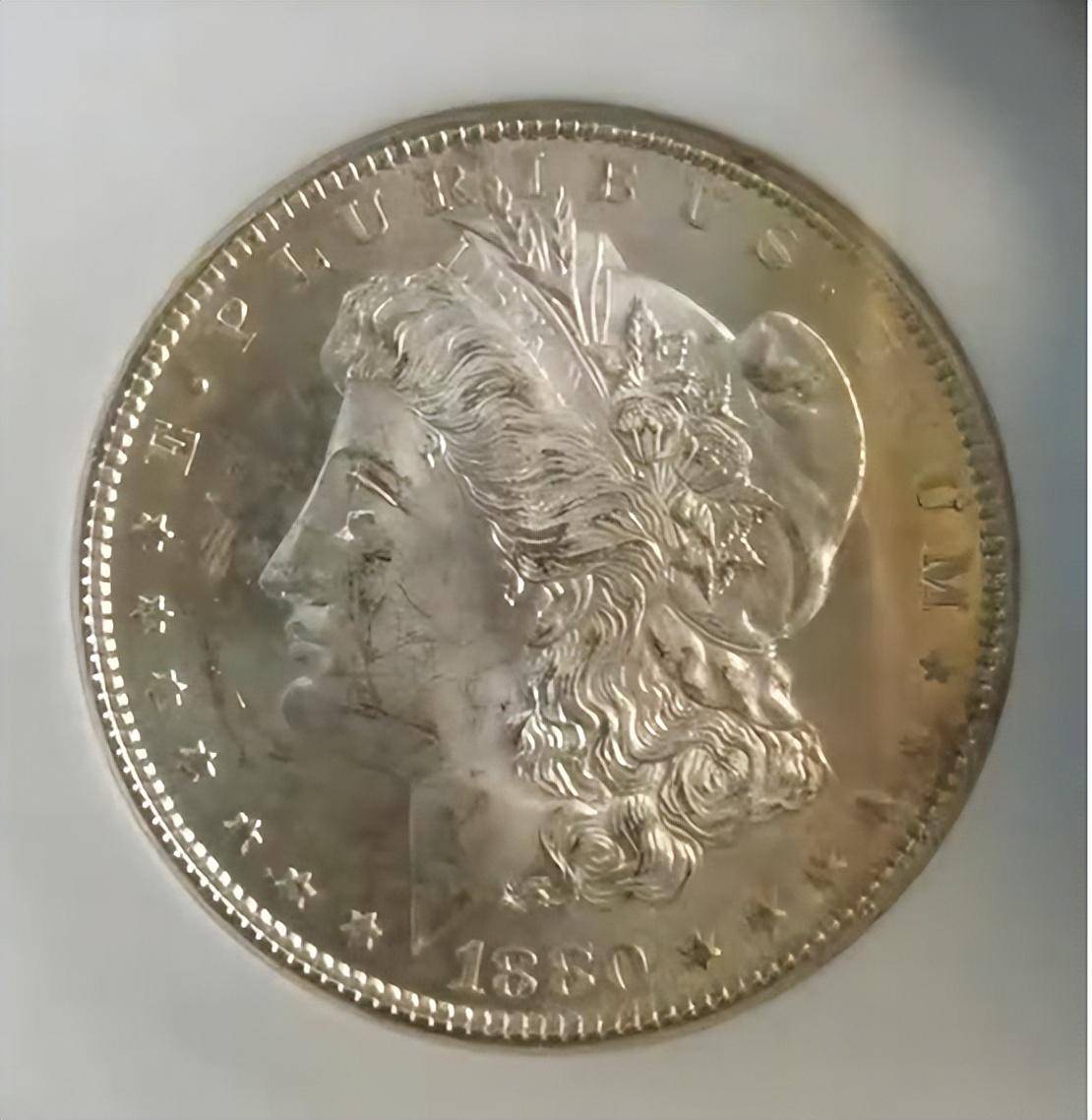 美国摩根银元,哪个年份市价最高?_银币_字样_图片