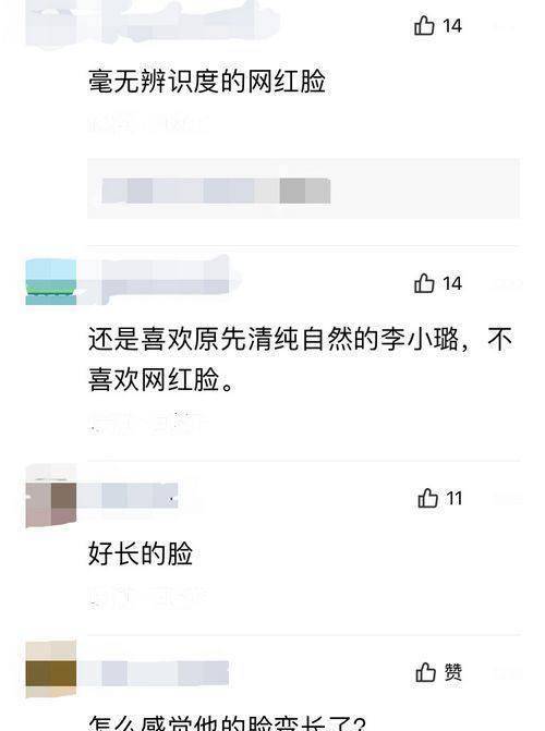 李小璐怎么又变脸了？网友：毫无辨识度的网红脸