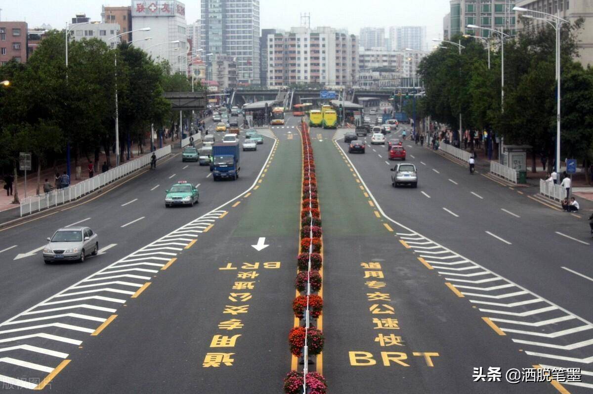 优化brt,提升通行效率,是解决广州中山大道拥堵问题的有效途径_红绿灯