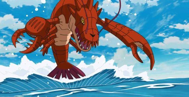 数码宝贝大冒号26话预告海鲜大杂烩满门忠烈恶海龙兽领便当_进化_龙虾