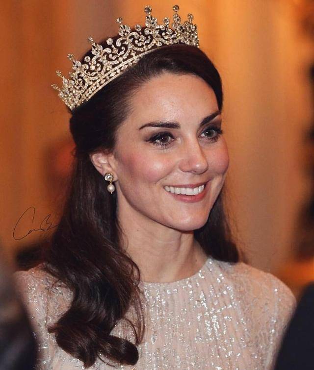 假如凯特王妃戴上了女王的这些王冠!