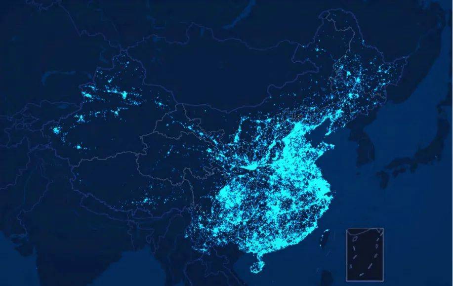 中国各省,地级市,县区级夜间灯光数据大全_城市_统计_年鉴