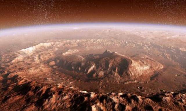 火星表面的大坑不全是陨石撞击形成的，可能还有火山的原因？(图2)