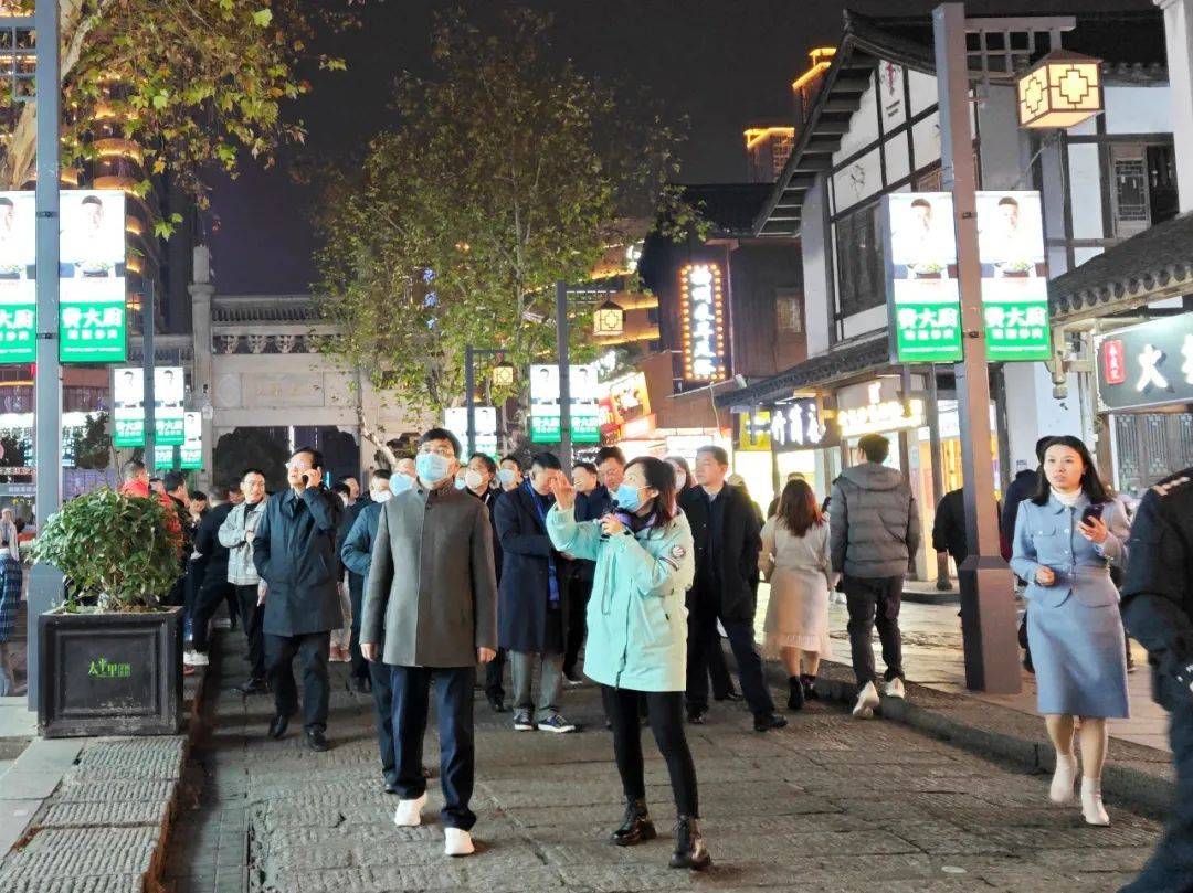 吐鲁番市委书记马学良莅临长沙文商旅代表项目太平老街考察调研_街区