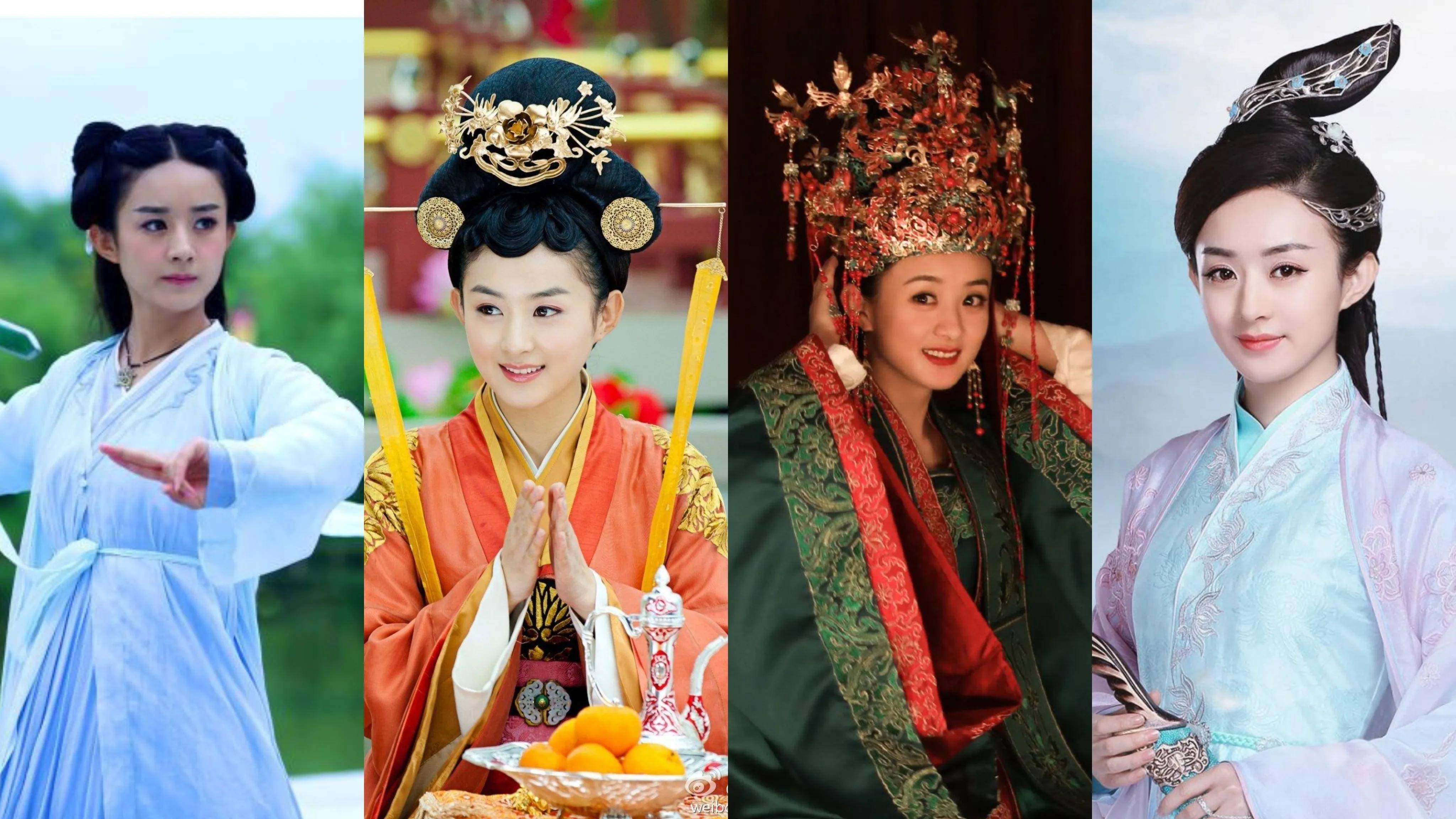 赵丽颖仅排第二,唐嫣靠后,第一综合实力最强_杨幂_电视剧_刘亦菲