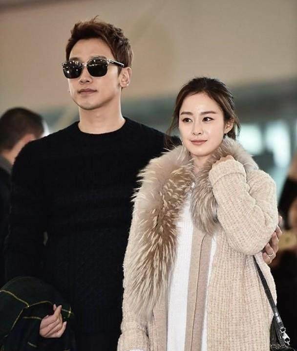 金泰希自从宣布怀孕之后就没有接工作,全心全意安胎,反而rain频频开工