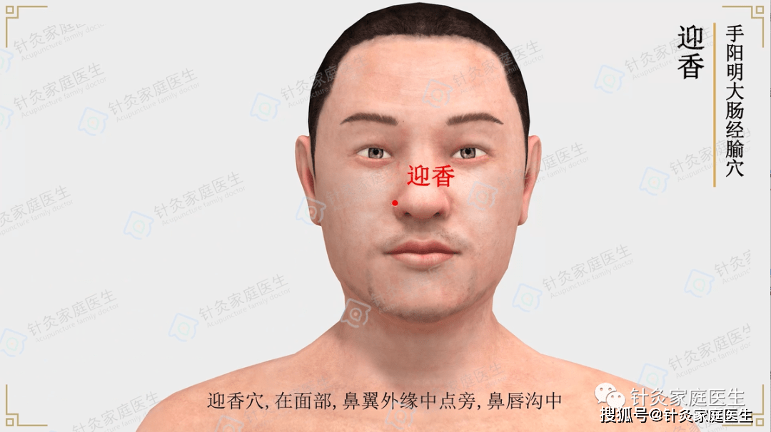 【穴以致用】迎香穴——感冒、鼻塞、鼻炎都解决!_手机搜狐网