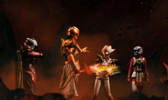 奥特银河格斗3黑暗格丽乔正式登场百特星人偷了暗黑超邪的能力_吉娜