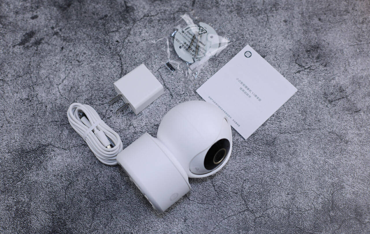 创米小白智能摄像机Y3尊享版：3K高清、360度全方位监测