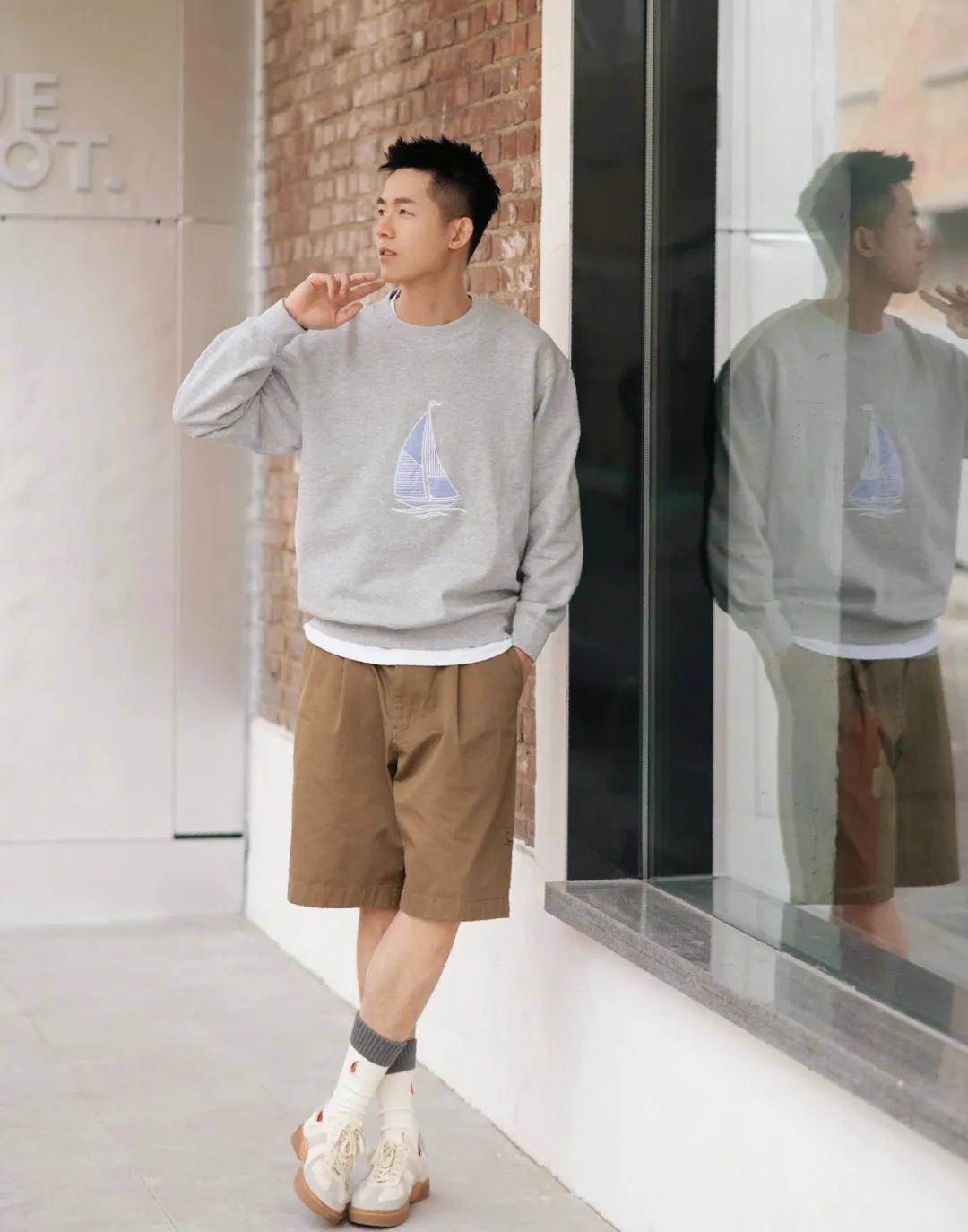 时尚穿搭博主,你的邻家男孩魅力撩人