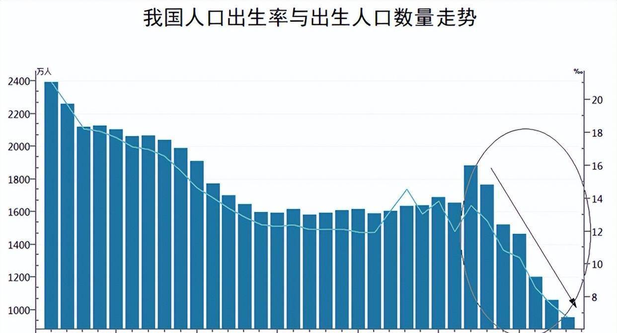 在低慾望社會中,國內人口出生率急劇下降,尤其是2022年最為明顯,我們