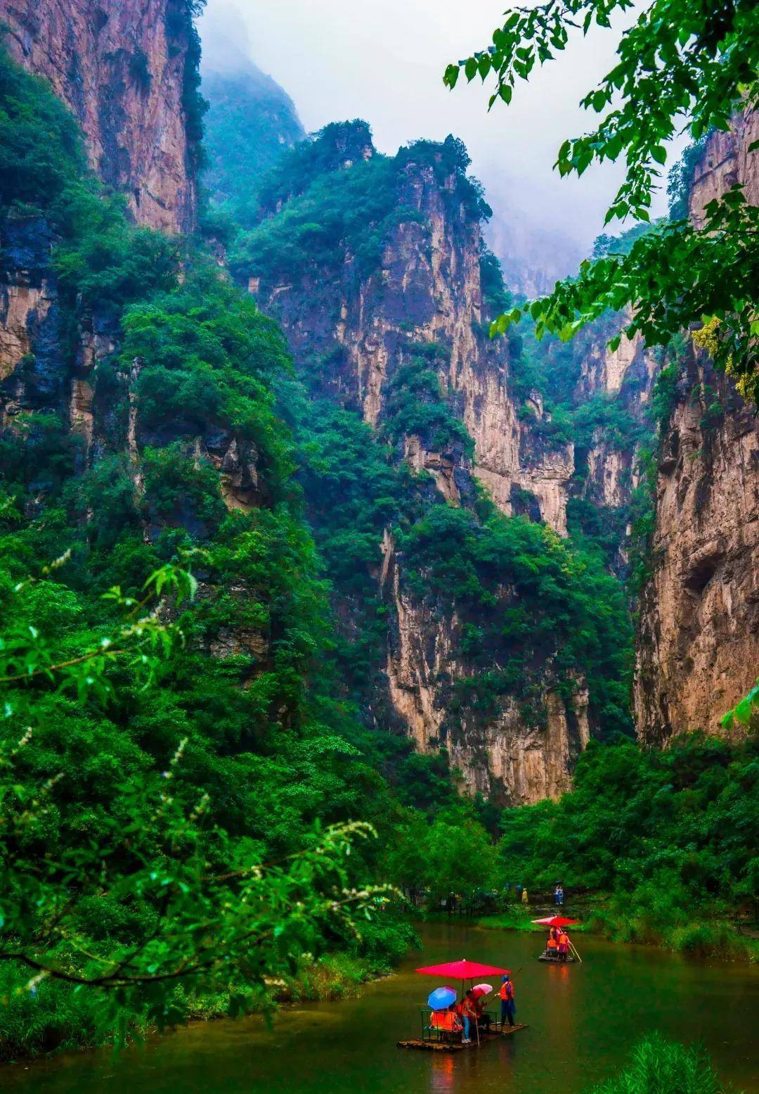 每日推荐旅游景区:太行山_峡谷_景点_景观带