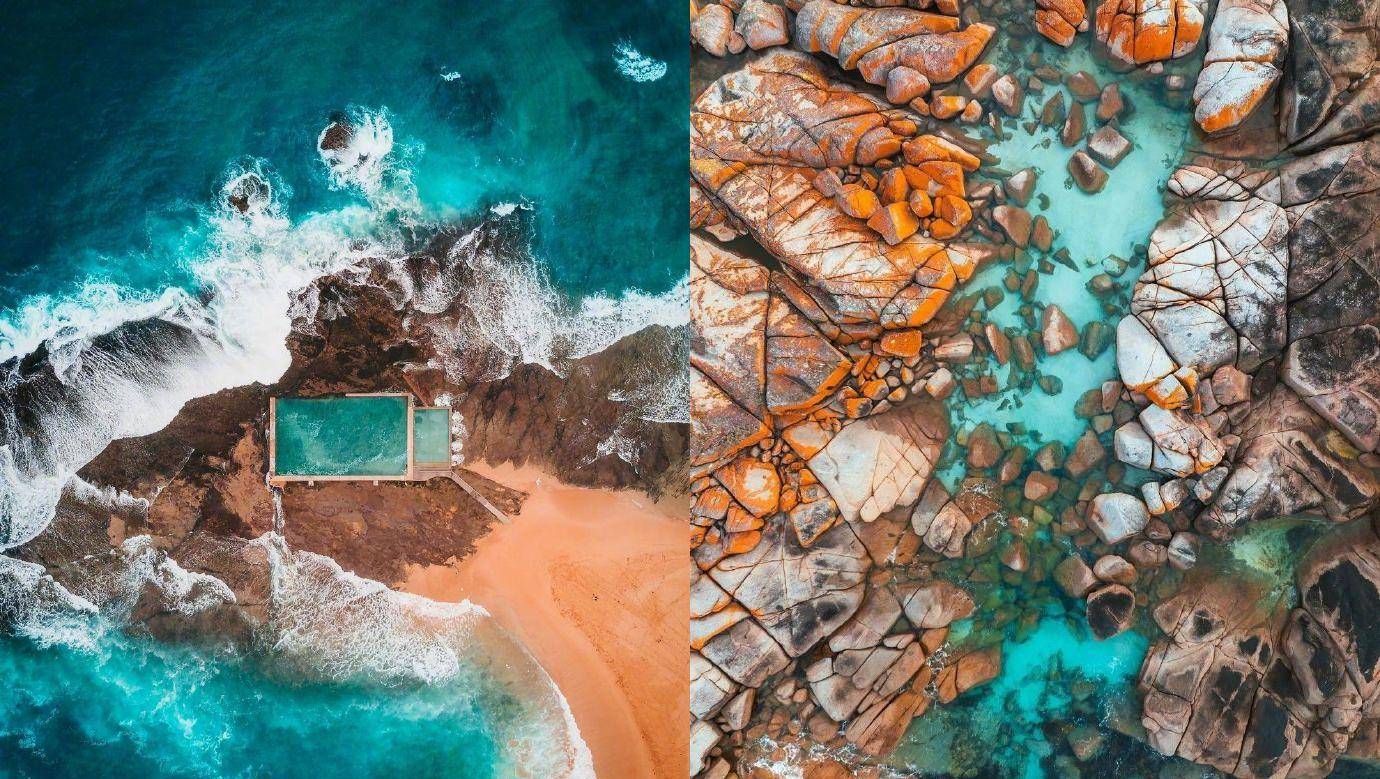 又被"夜配色"圈粉了!棕蓝配的3种穿搭,堪比高级大片_蓝色_棕色_夏天