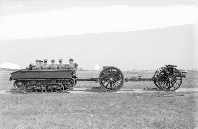 一战英国委以重任的支援火炮—英国qf4.5英寸榴弹炮