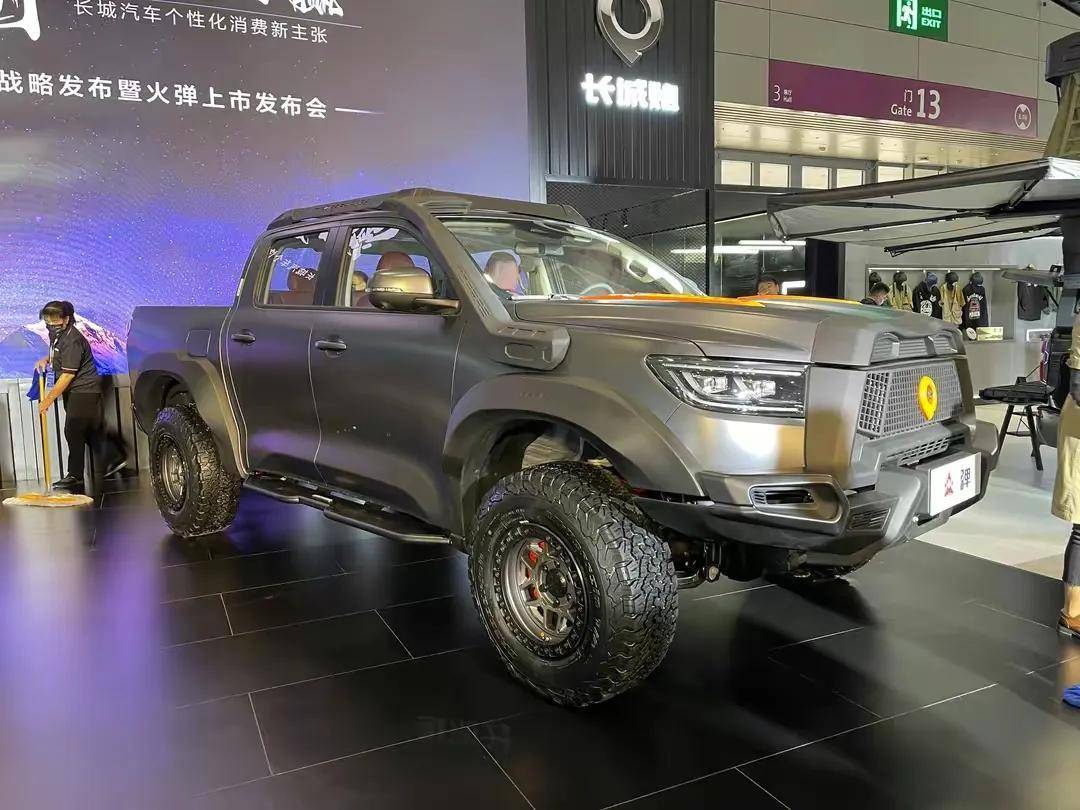 外观不输福特猛禽,长城越野皮卡炮火弹版上市,这个价格认可吗_搜狐