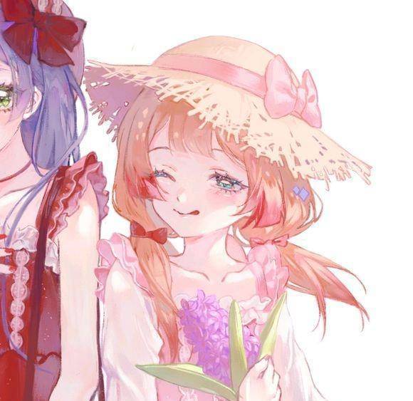 lolita头像第二弹!让我们一起愉快的"相依为lo"吧!_姐妹_女孩_少女