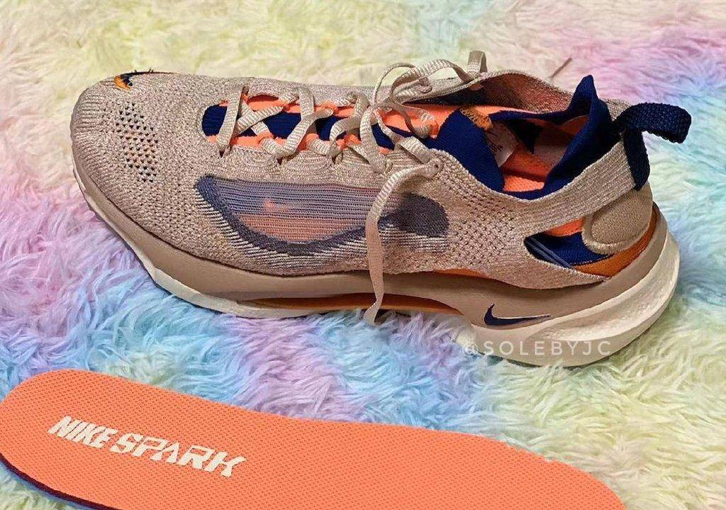 耐克镂空跑鞋曝光!中底搭载新科技,颜值挺高,但抄袭国产了?