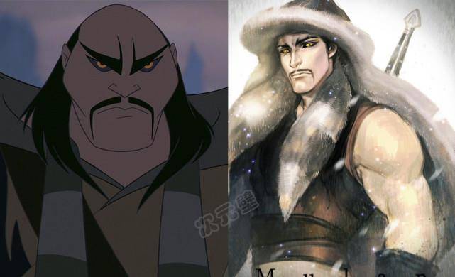 花木兰是大家最熟悉的一位"迪士尼公主",而在动画中她的敌人则是匈奴