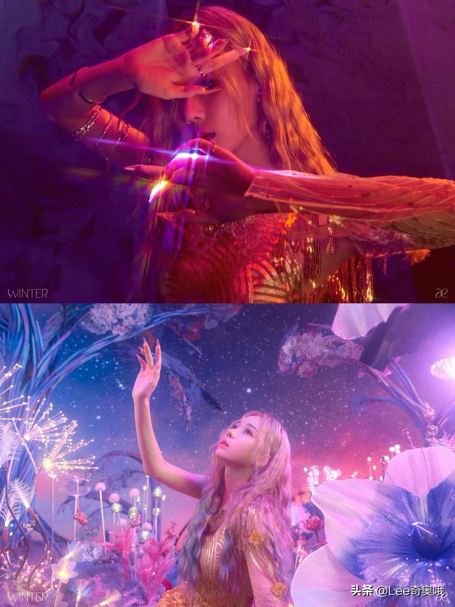 sm新女团aespa 除了热搜之外更多的是"不满"_前辈_身份_团体照