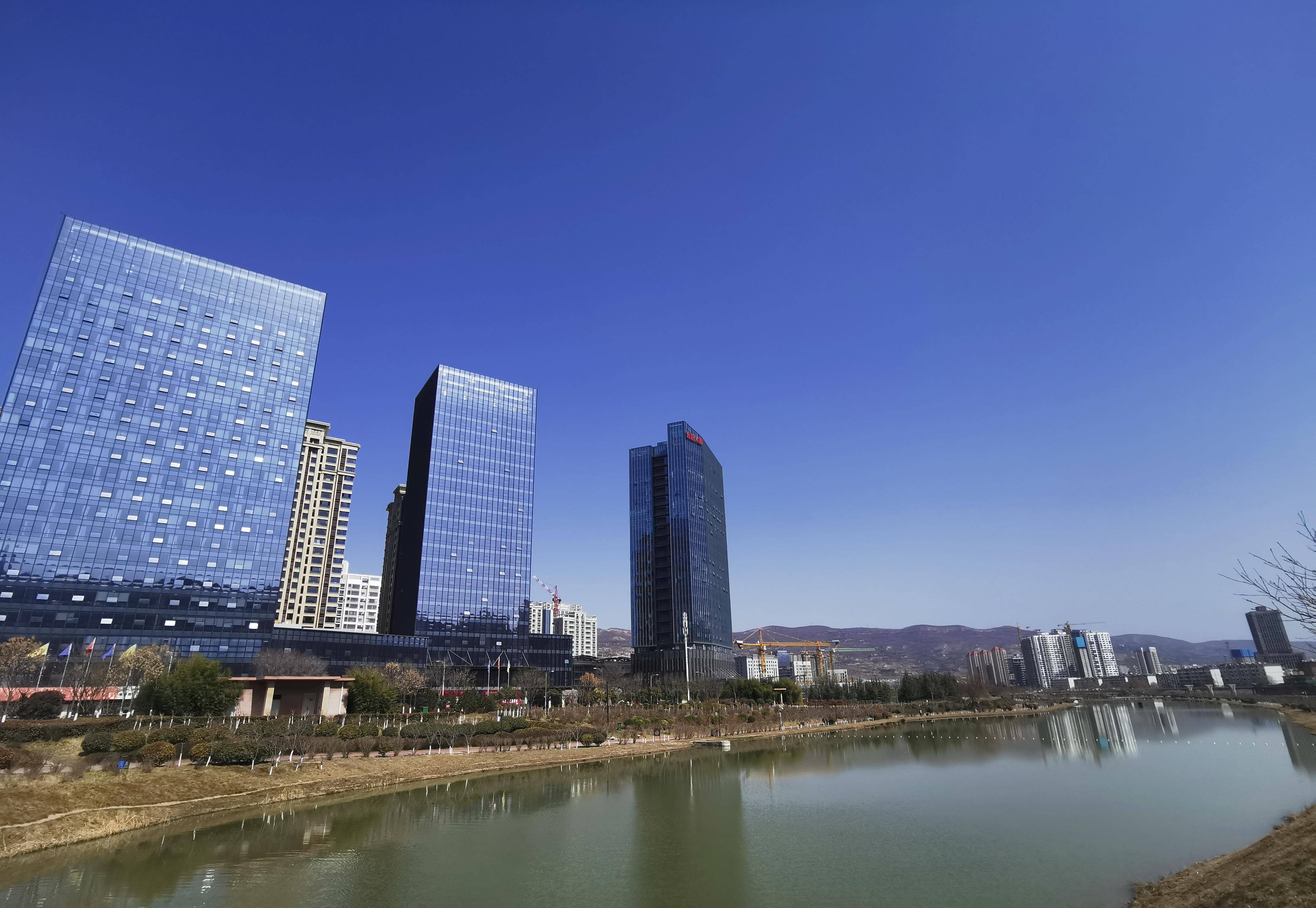 「旅途」天水市秦州区藉河边城市美景随拍