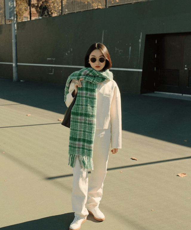 亚裔小个子ins博主vivid wu 换季新穿搭范本_声明_网络_版权