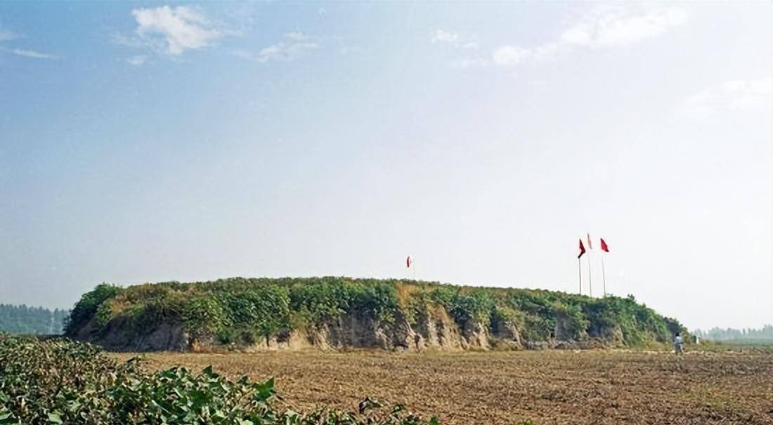 老照片:河南鹿邑高集田堌堆,一个被遗忘千年的古墓_田京_村民_土堆