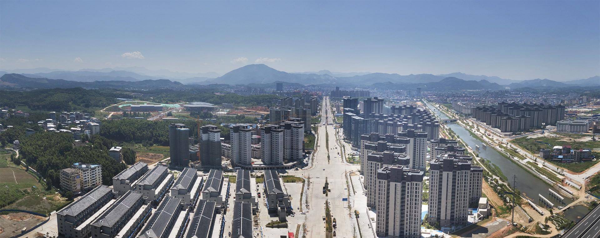 航拍最美家乡 千年古邑新貌 浦城 一座正在崛起的新城_梦笔_大道_健身