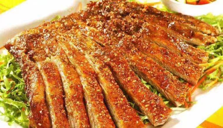 畅享邯郸|打卡吃羊圣地 赵苑羊排总店之香飘古城_烤羊排_美食_口感