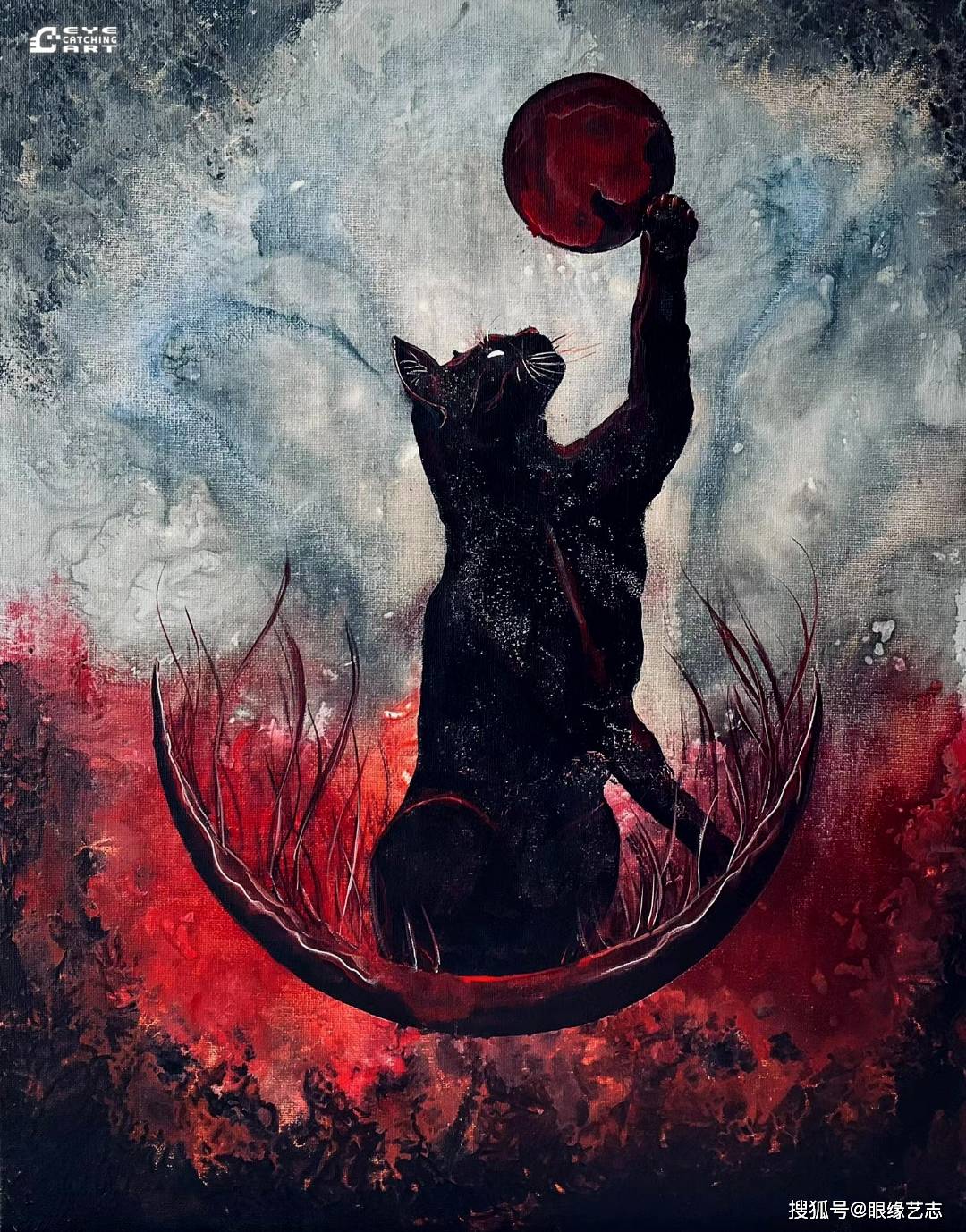 of the free至于我的艺术,我更喜欢探索黑暗且抽象的幻想世界,那里面