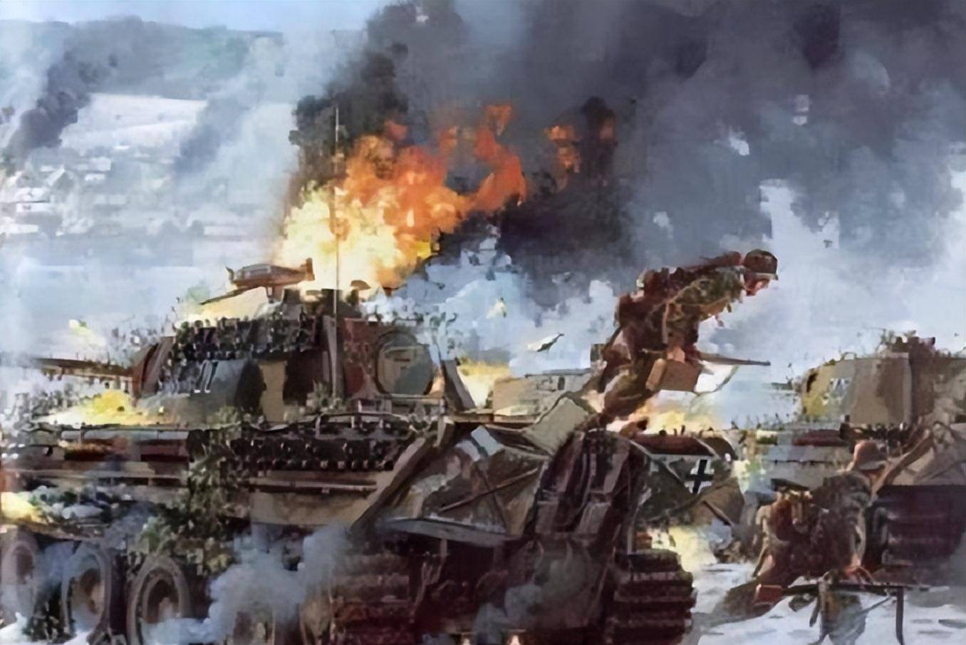 当时最强悍的对手:苏联,他们当时最大的一个取胜法宝就是t34中型坦克