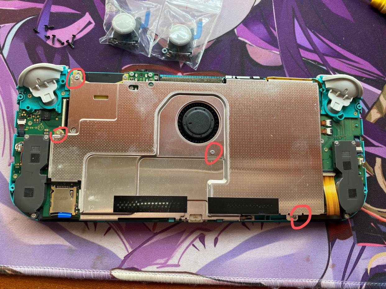 switchlite更换摇杆图文教程_螺丝_因为_难度