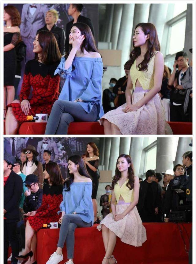 熊黛林不做模特可惜了,大长腿不输超模,连何穗都被衬得低调不少_裙子