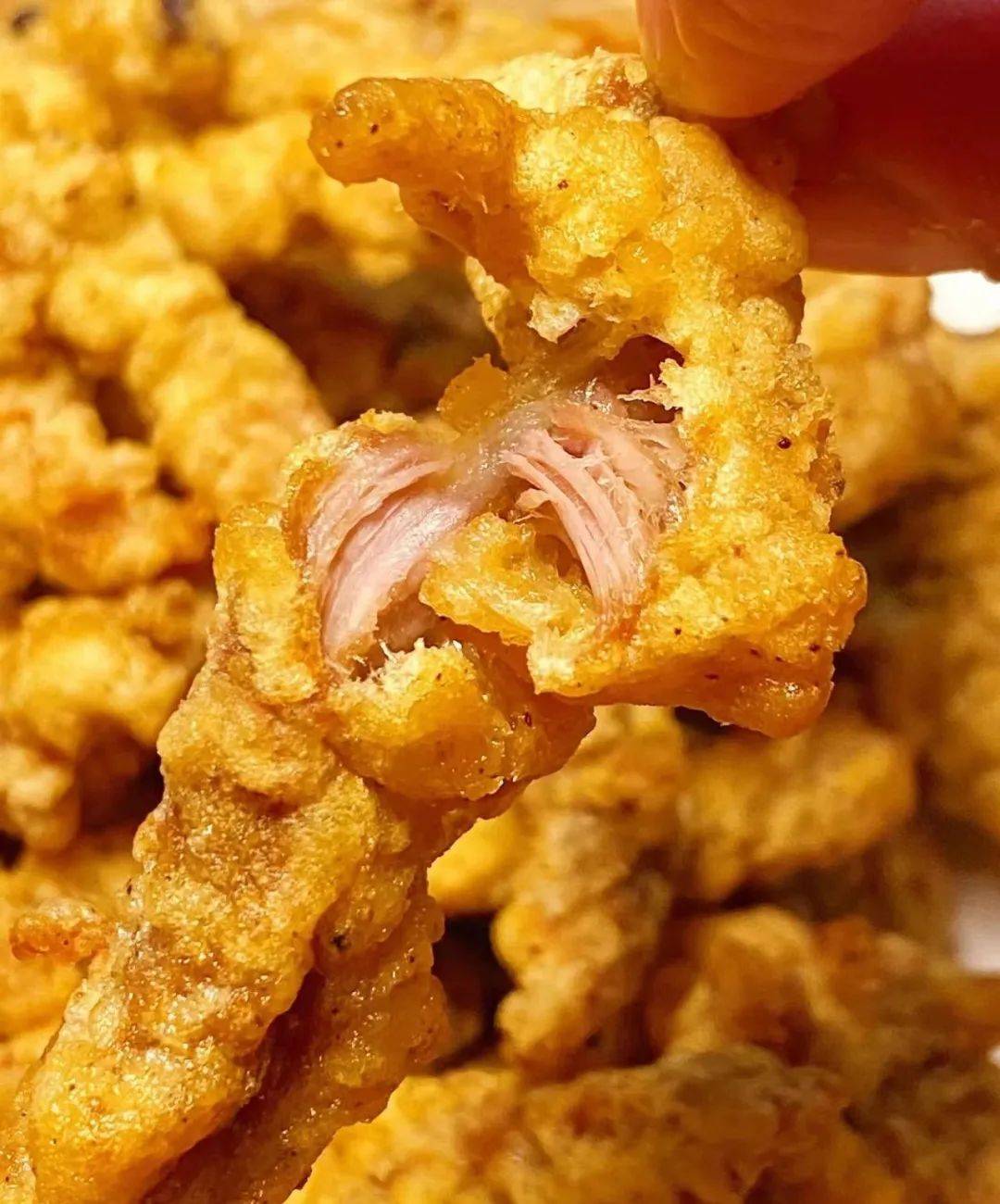 在家还原出火锅店同款小酥肉!外酥里嫩,酥脆满口香~_step_红薯_筷子