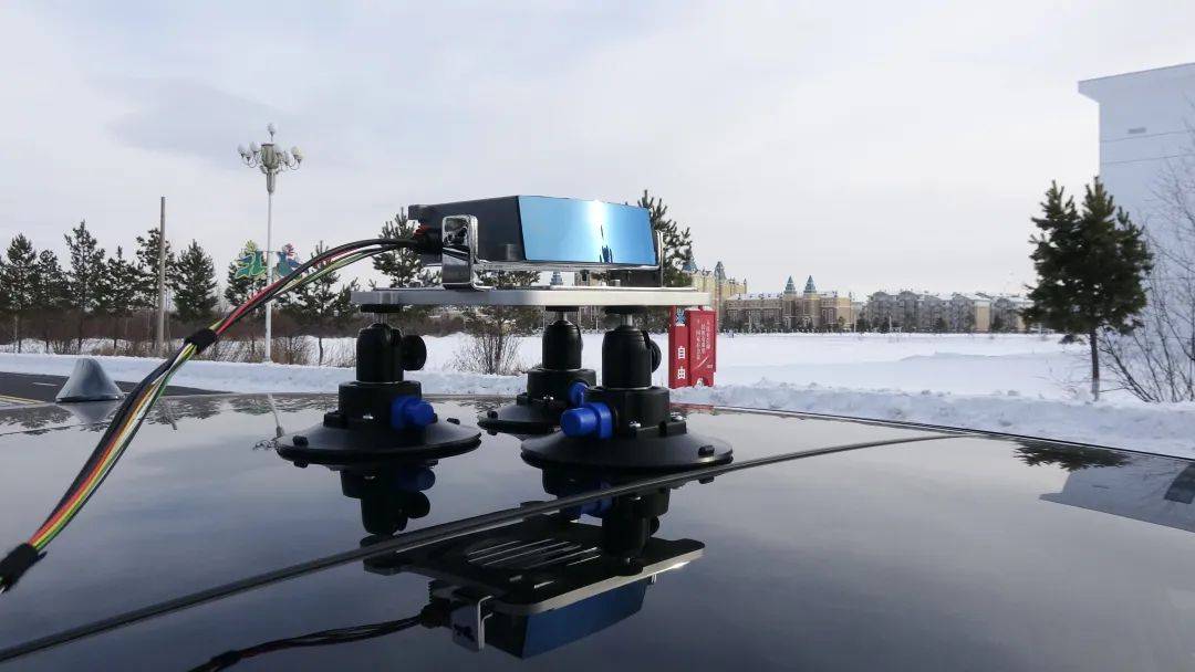 近日,万集科技128线激光雷达wlr-739在黑龙江漠河顺利通过极寒测试.