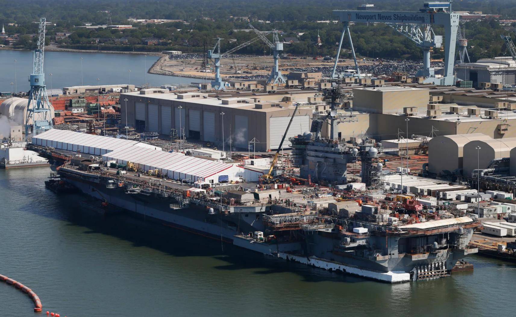纽波特纽斯造船厂,拥有世界航母建造的顶尖实力,让他国仰望_国家_全球