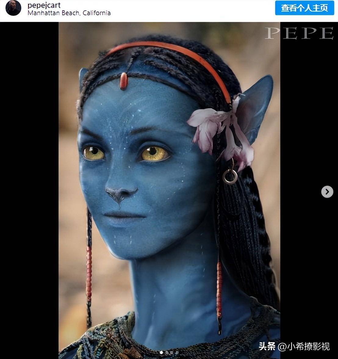 《阿凡达2》幕后揭示,西格妮·韦弗是如何变成,14岁纳美人少女_电影