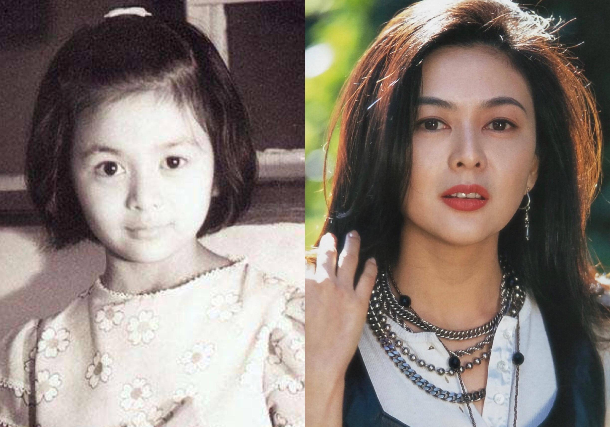 15位女星童年照皆从小美到大,她说自己没整过_杨幂_迪丽热巴_周也
