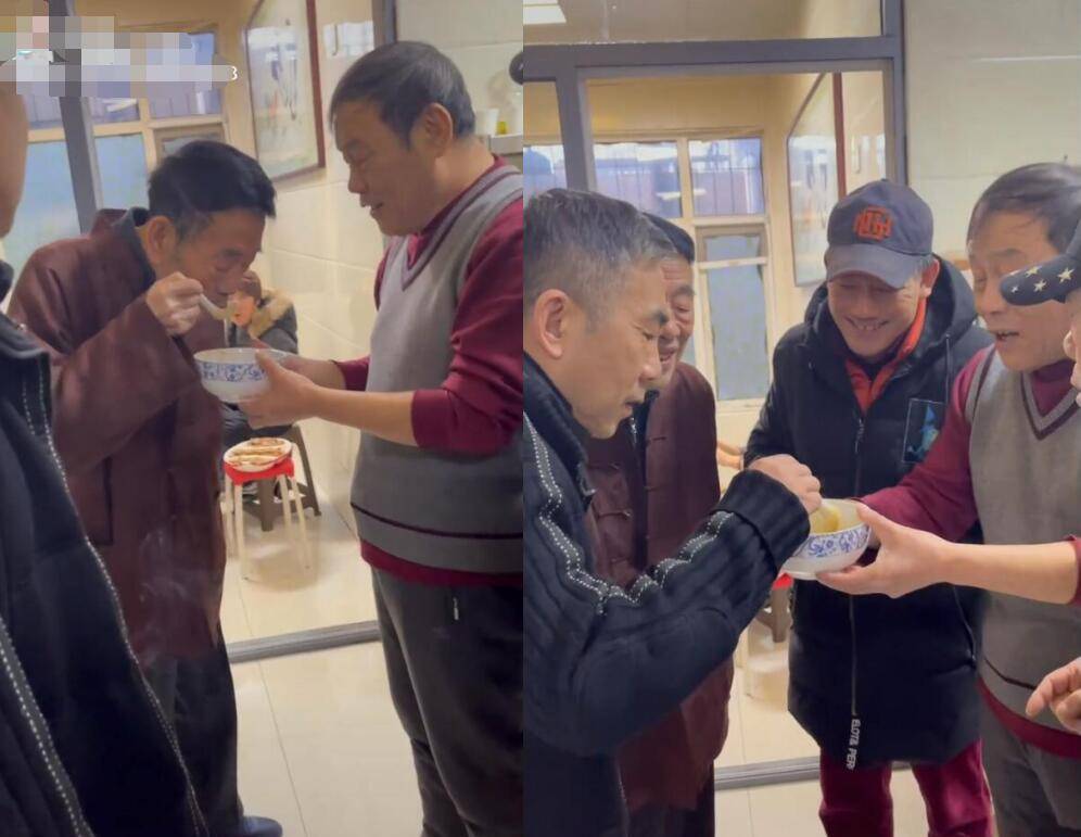 杨少华父子五个喝一碗汤,眼神被指偏心杨议,看不上